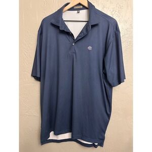 Peter Millar Moisture Wicking Quick Dry Athletic Golf Course Polo Large